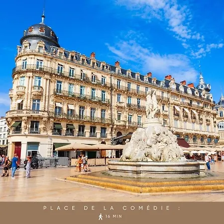 Le Peyrou ~ Centre-ville ~ Arrivee Autonome Appartement *